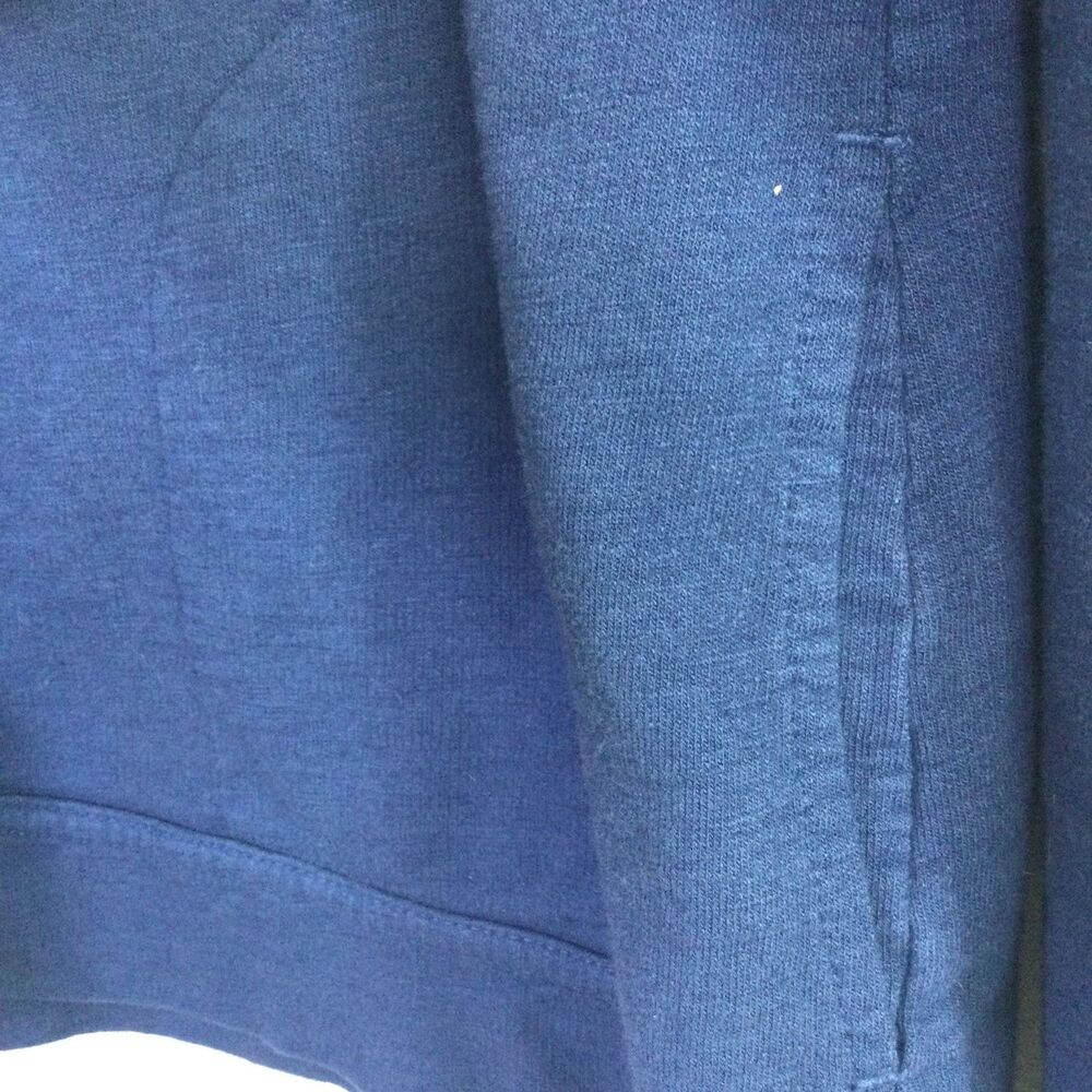 Fresh Produce Womens Sweatshirt Full zip-Up Long Sleeves Moonlight Blue Size XL - Picture 14 of 15